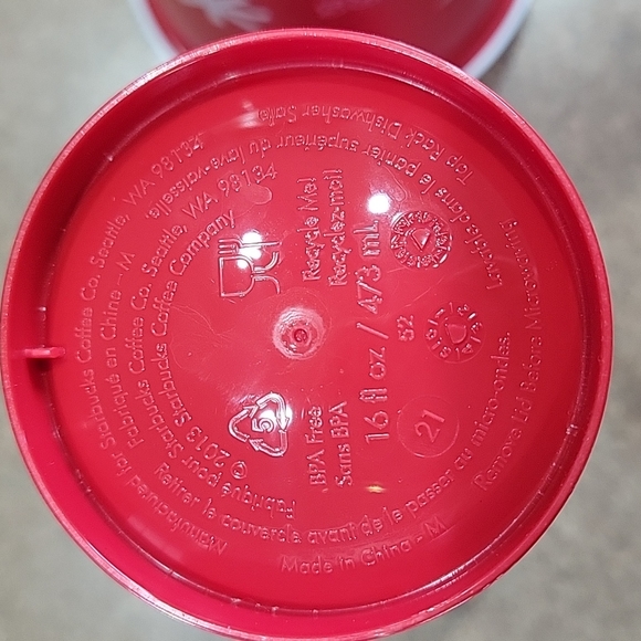 2 Starbucks 16fl oz Reusable Cups!!! - Picture 6 of 6